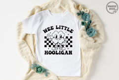 Wee Little Hooligan St Patricks Day|Retro Shamrock Clover Product Image 5