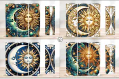 4 Celestial Tumbler Wrap. Day and Night 20 oz PNG Product Image 2