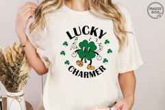 Lucky Charmer St Patrick’s Day |Shamrock Dancing Clover Product Image 5