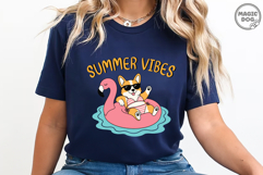 Summer Vibes Corgi|Funny Beach Dog Bikini|Pool Float Party Product Image 5