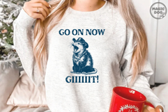 Funny Cowboy Opossum Go On Now Giiiiiit|Western Humor Product Image 2