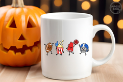 Football Doodles Game Day|Popcorn|Cheerleader|Retro Sport Product Image 5