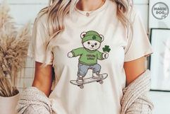 Feeling Lucky Bear|St Patricks Day Teddy Bear|Lucky Shamrock Product Image 4