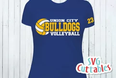 Volleyball SVG | Volleyball Template 0031 | Shirt Design Product Image 2