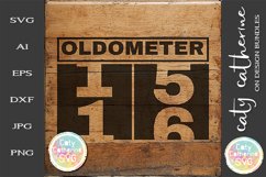 16 Sixteen Birthday Oldometer SVG Cut File Product Image 1
