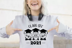 Class of 2021 svg, graduation gnome svg, graduation 2021 svg Product Image 2