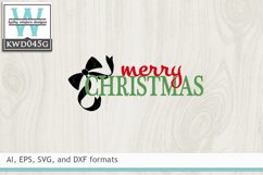 Christmas SVG - Merry Christmas Product Image 2