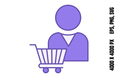 Colored Customer Icon Product Image 1