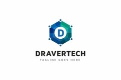 Dravertech D Letter Logo Product Image 1