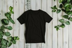 Black T-shirt Mockup on Gildan T shirts Bundle Product Image 2