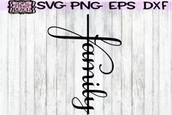 FAMILY - CROSS - SVG PNG DXF EPS Product Image 2