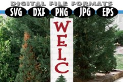 Christmas Porch Wood Sign SVG Product Image 3