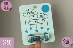 Baby shower Money card | Paper cutting | Money card Product Image 2