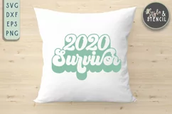 New Year 2021 Retro SVG - PNG, DXF, SVG, EPS, Cut File Product Image 5
