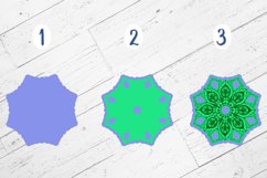 3D Mandala Collection - 5 SVG items Product Image 2