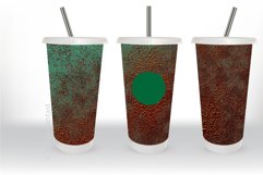 24 Oz Venti Cold Cup Template, Rust and bloated paint Product Image 15