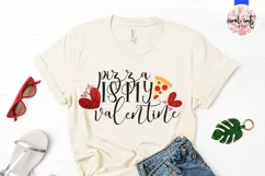 Pizza Is My Valentine - Love & Valentine SVG EPS DXF PNG Product Image 2