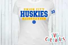 Volleyball SVG | Volleyball Template 0023 | Shirt Design Product Image 2