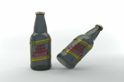 Soft Drink Two Bottle Mockup Product Image 1