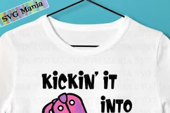 SVG File Kindergarten Girl First Day of School, Cowgirl SVG Product Image 2