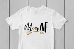 MOM AF - Mother SVG EPS DXF PNG Cutting Files Product Image 3