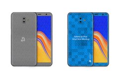 Samsung Galaxy J6 Plus Vinyl Skin Design Mockup 2018 Product Image 2