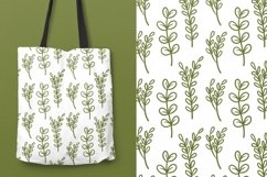 Leafs Paper Seamless Pattern Product Image 2