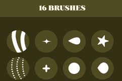 Christmas Holiday Ornaments Procreate Stamp Brushes Product Image 3