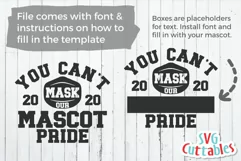 Sports svg Template 004 | You Can't Mask Our Pride | Shirt Product Image 3