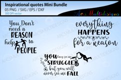 inspirational quotes cut file / inspirational quotes svg Product Image 2