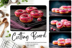 Donut Cutting Board Baking Tools Chopping Board Product Image 1