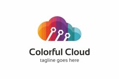 Colorful Cloud Logo Product Image 1