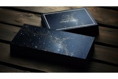 sophisticated dark business cards Product Image 1