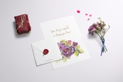 Dark roses. Watercolor. Product Image 3