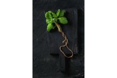 Basil over black Product Image 1