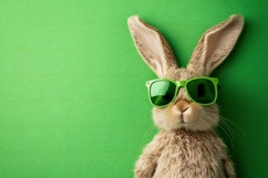 funny bunny with glasses Product Image 1