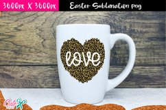 Leopard Hearts clipart Valentine&#039;s Day sublimation Product Image 3