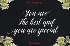 Web Font Dellayla Script Product Image 7