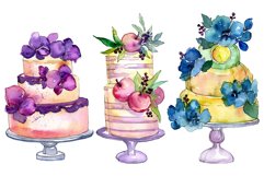 Dessert "Mother's love" watercolor png Product Image 1