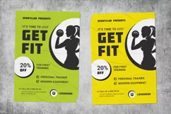 Fitness & Gym Sports Flyer Template Product Image 5