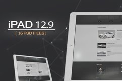 iPad 12.9 Mockup Product Image 2