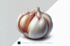 Garlic Fresh Vegetable Transparent background Product Image 1