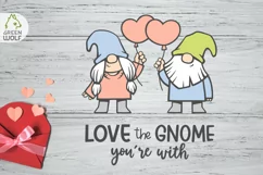 Valentine gnome svg Couple gnomes svg Valentine sublimation Product Image 3
