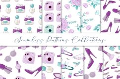 Set of seamless patterns Glamour Product Image 1