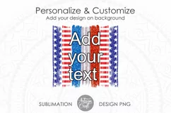 American flag sublimation PNG, Brushstrokes backsplashes Product Image 2