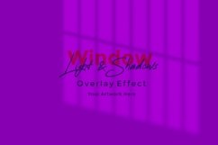 Window Sunlight Shadow Overlay Effect Mockup Product Image 1