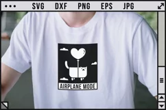 Airplane mode - Funny Cat SVG | Cat lover SVG Product Image 3