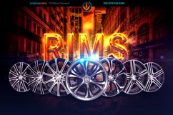 Isolated Car Rims Product Image 1