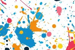 Abstract Colorful Paint Background Wallpaper Product Image 1