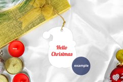 Christmas Santa Claus Ornament Mockup PSD, Santa Claus Mock Product Image 4